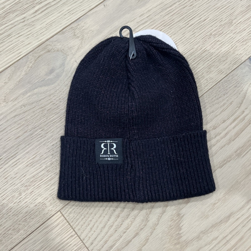 ROBIN RUTH of the Rockies Original New York Beanie Black - Picture 2 of 6